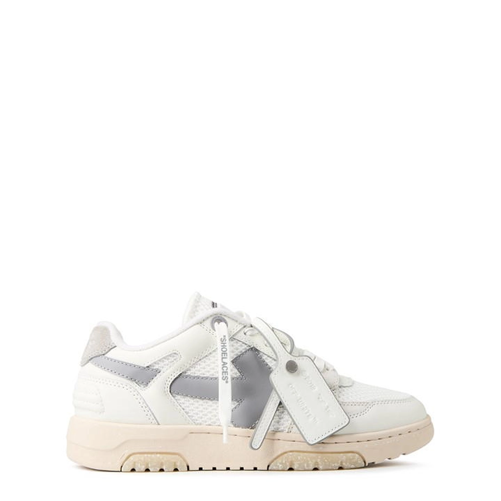 Off White Slim Out Of Office Trainers - Grey
